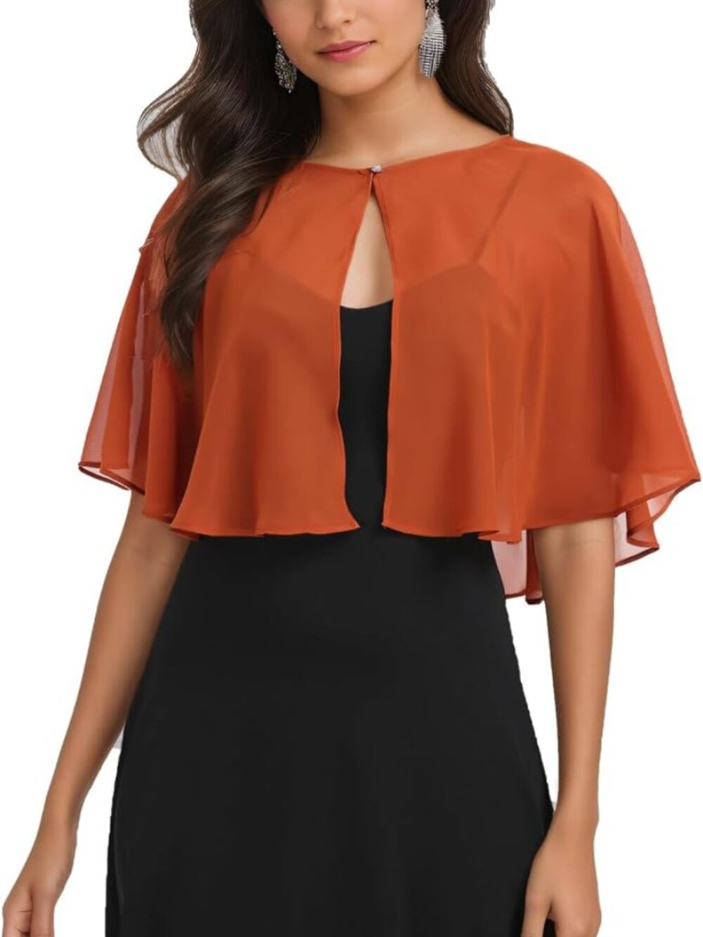 Capelets for Women Chiffon Shawls Wraps Shurg for Evening